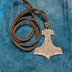 Pewter Mjolnir Pendant